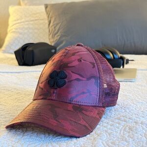 Camo snapback hat Black Clover - Live Lucky